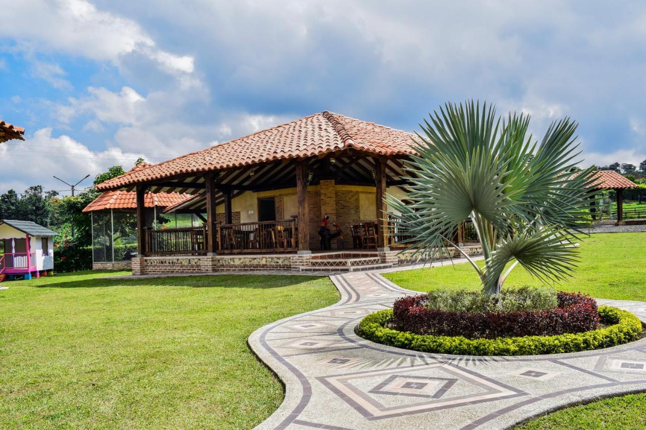La Victoria Hotel Campestre Quimbaya Exterior foto